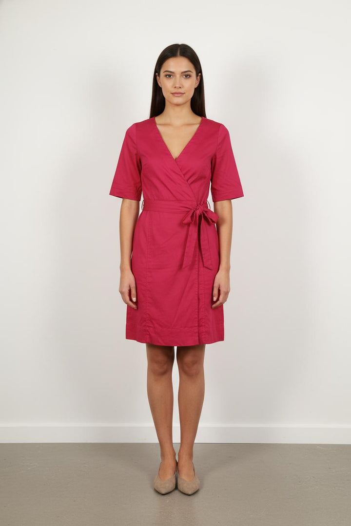 Robe portefeuille rose - Taille XS/34