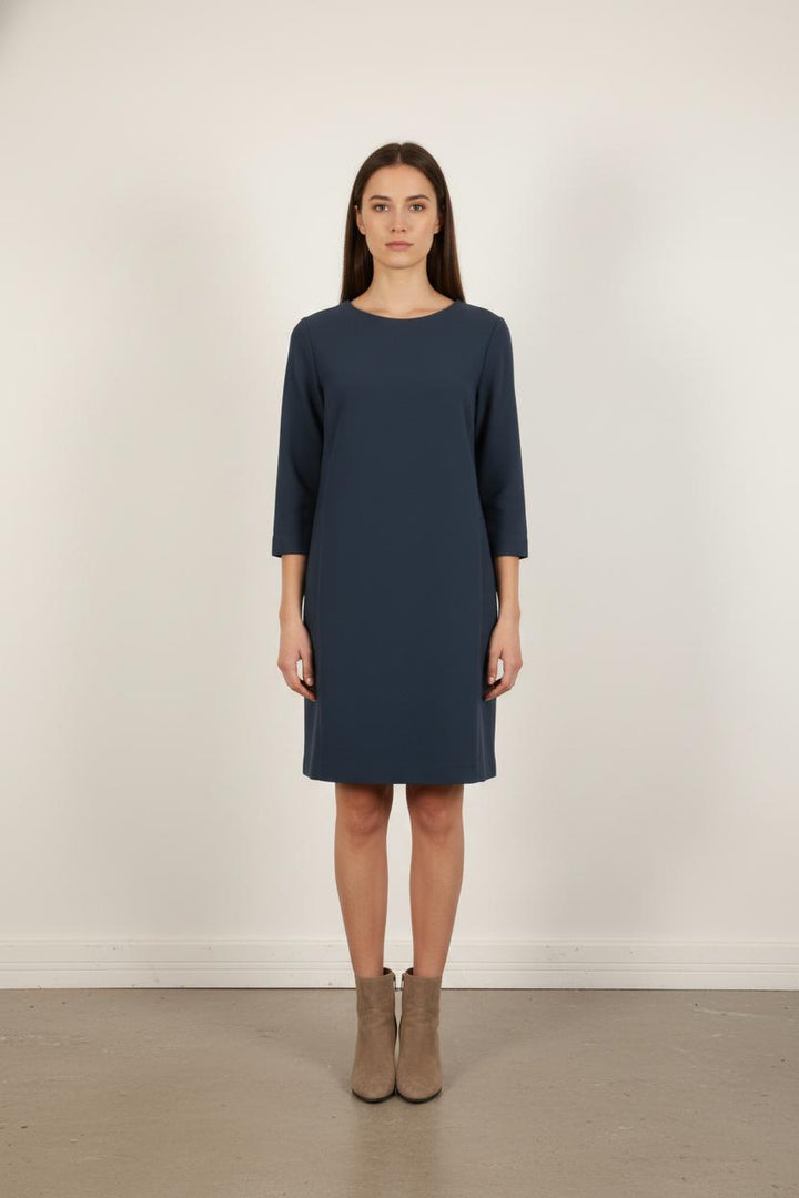Robe Droite Bleue - Taille S/36