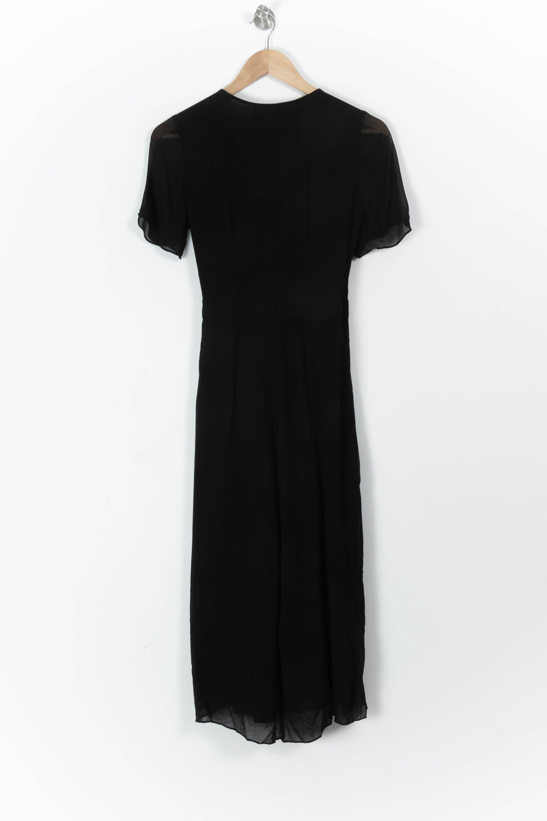 Robe Portefeuille Noire - Taille XS/34 de la marque The Kooples | PARAD53950 - Vendu par Paradigme - Image 4