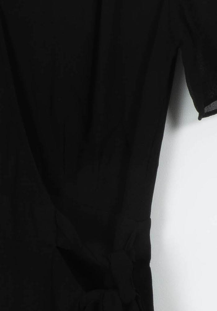 Robe Portefeuille Noire - Taille XS/34 de la marque The Kooples | PARAD53950 - Vendu par Paradigme - Image 3