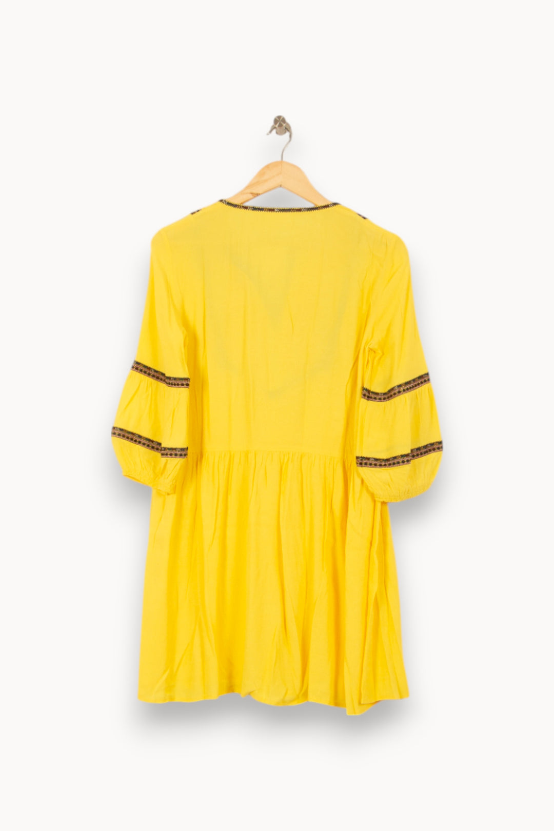 Robe Courte Jaune - Taille XS/34 de la marque ba&sh | PARAD53951 - Vendu par Paradigme - Image 4