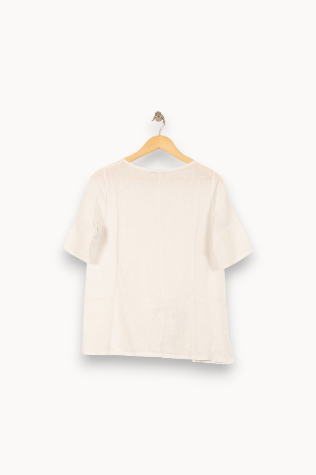 Blouse Blanche - Taille M/38 de la marque La Fée Maraboutée | PARAD53952 - Vendu par Paradigme - Image 4