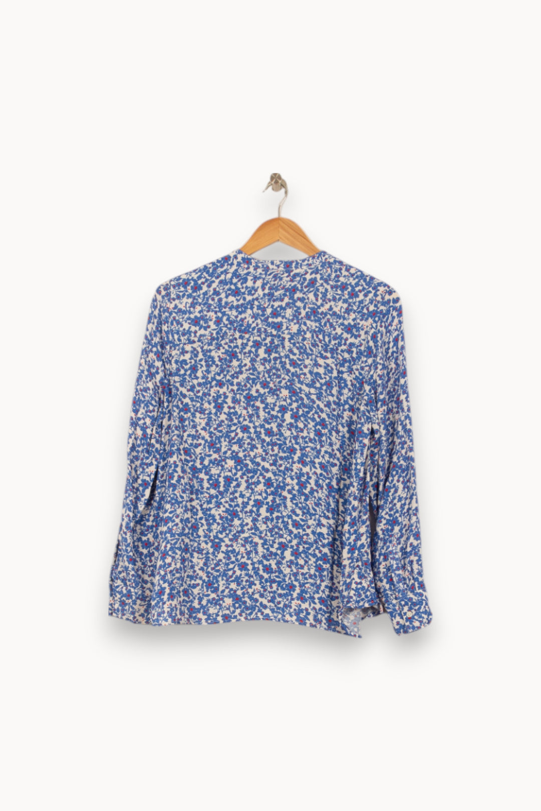 Blouse Bleue et Rouge - Taille M/38 de la marque Bérénice | PARAD53953 - Vendu par Paradigme - Image 4