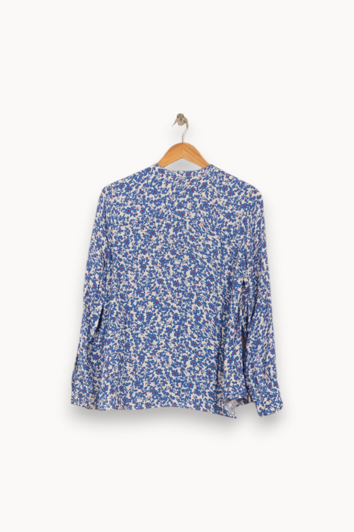 Blouse Bleue et Rouge - Taille M/38 de la marque Bérénice | PARAD53953 - Vendu par Paradigme - Image 4