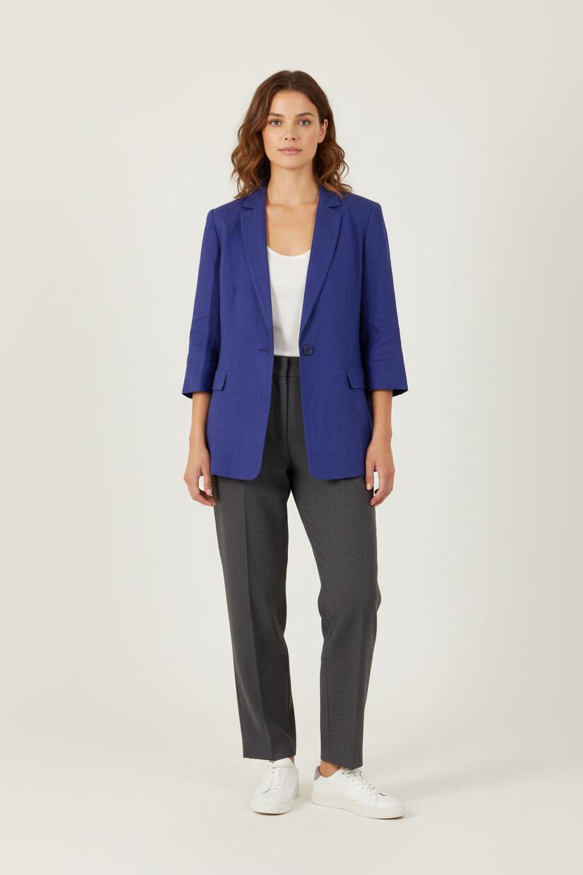 Blazer Bleu - Taille XXL/44 de la marque Marina Rinaldi | PARAD53956 - Vendu par Paradigme - Image 1