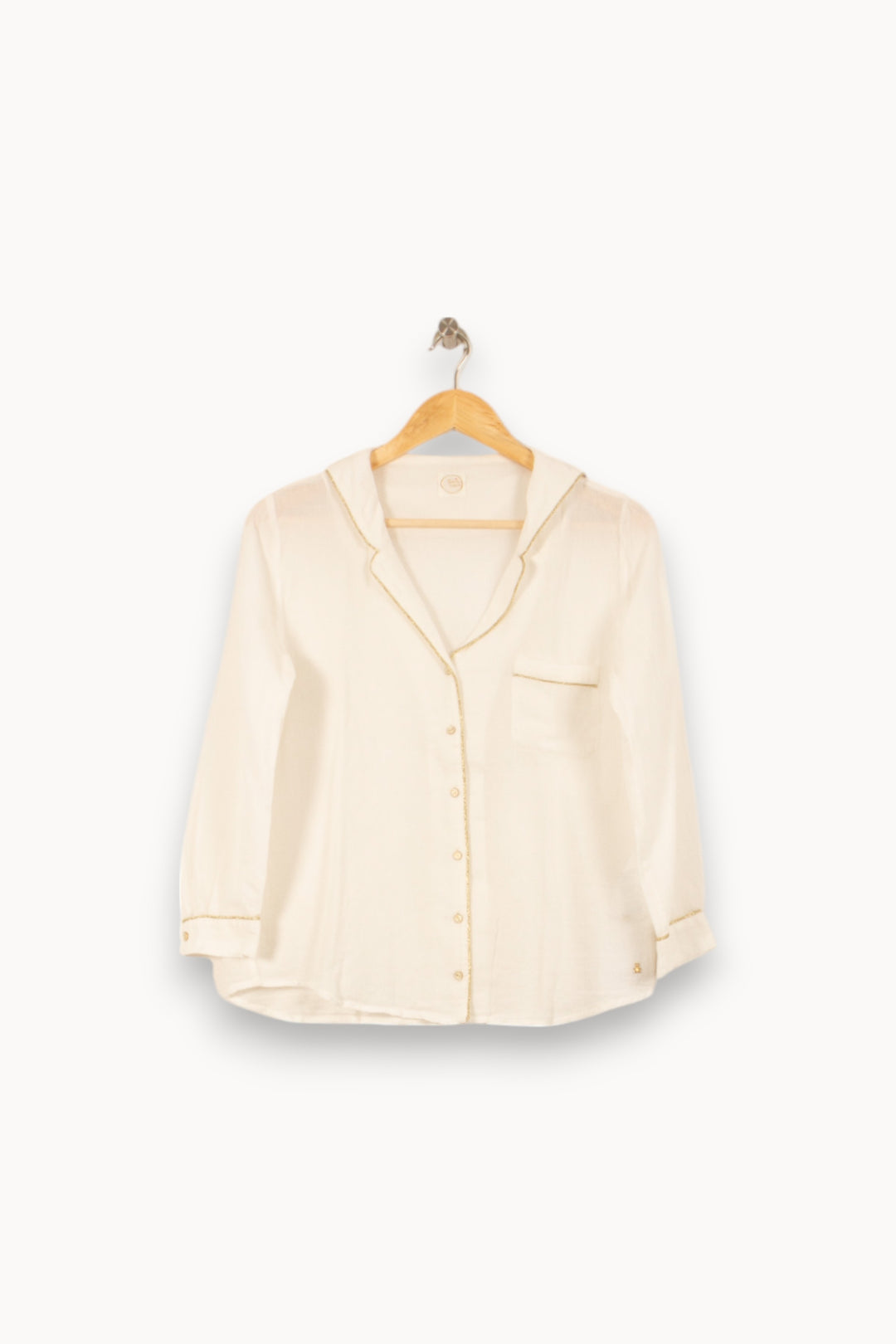 Chemise Blanche - Taille S/36 de la marque Des petits hauts | PARAD53959 - Vendu par Paradigme - Image 2