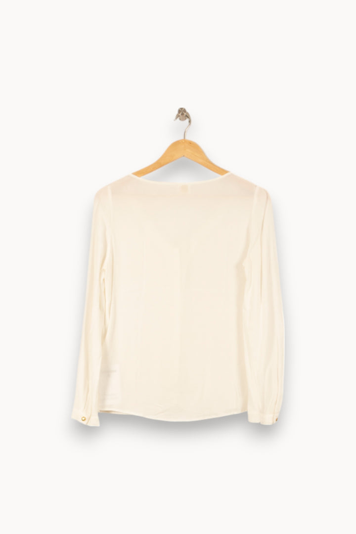 Blouse Blanche - Taille S/36 de la marque Des petits hauts | PARAD53960 - Vendu par Paradigme - Image 4