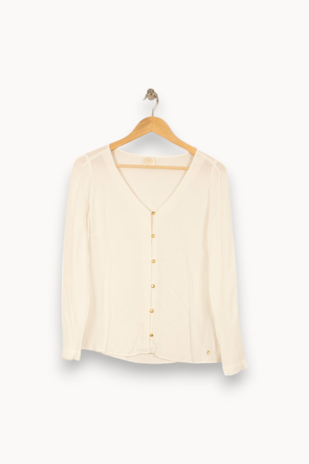 Blouse Blanche - Taille S/36 de la marque Des petits hauts | PARAD53960 - Vendu par Paradigme - Image 2