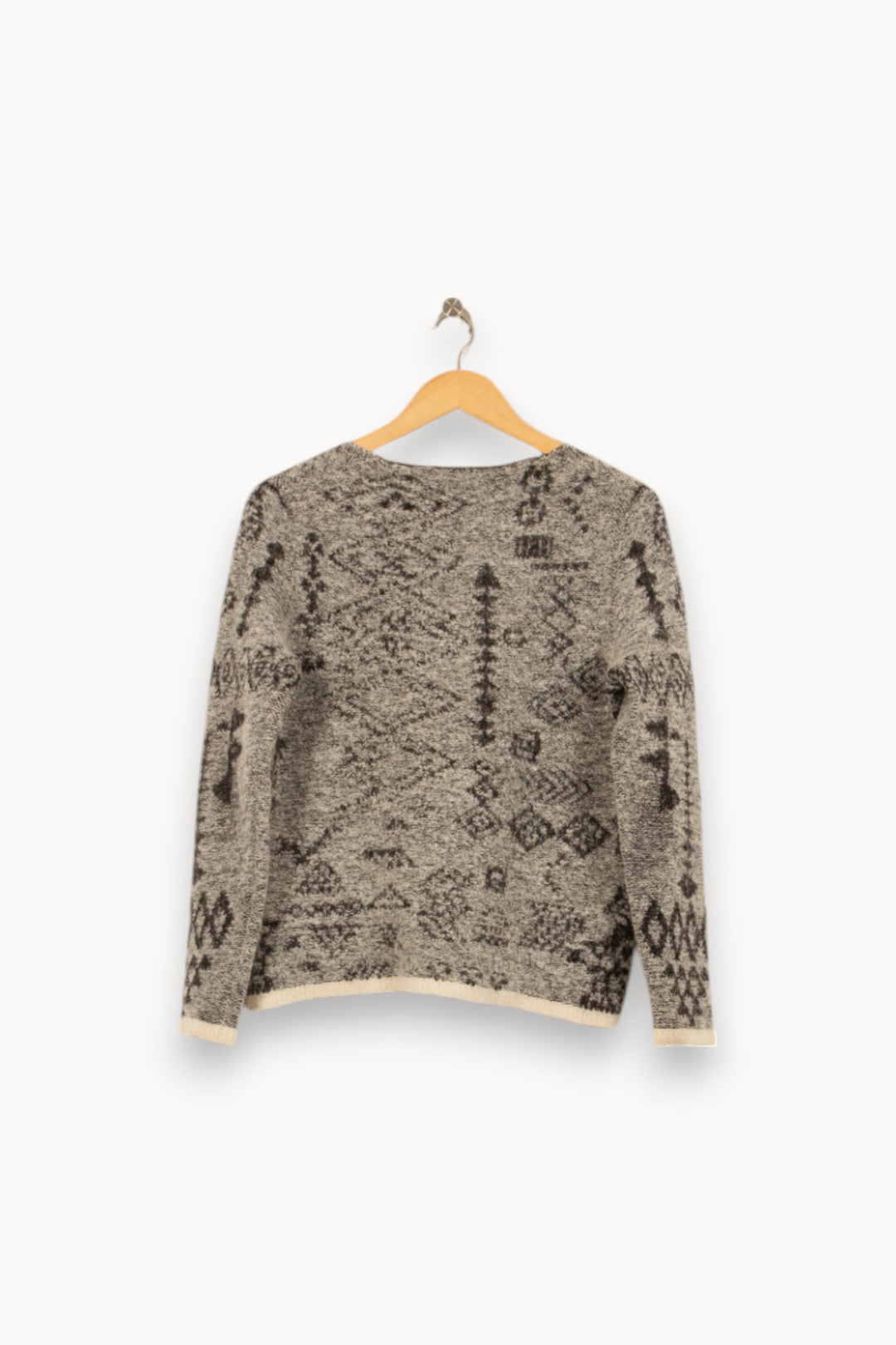 Pull Gris et Noir - Taille M/38 de la marque Antik Batik | PARAD53962 - Vendu par Paradigme - Image 4