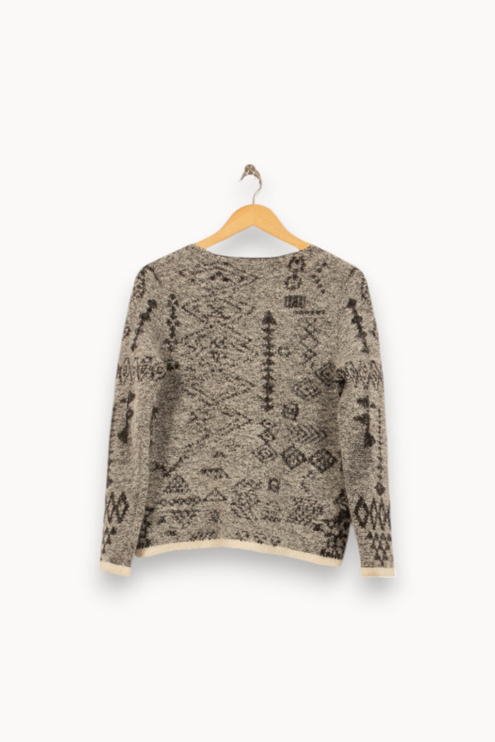 Pull Gris et Noir - Taille M/38 de la marque Antik Batik | PARAD53962 - Vendu par Paradigme - Image 4