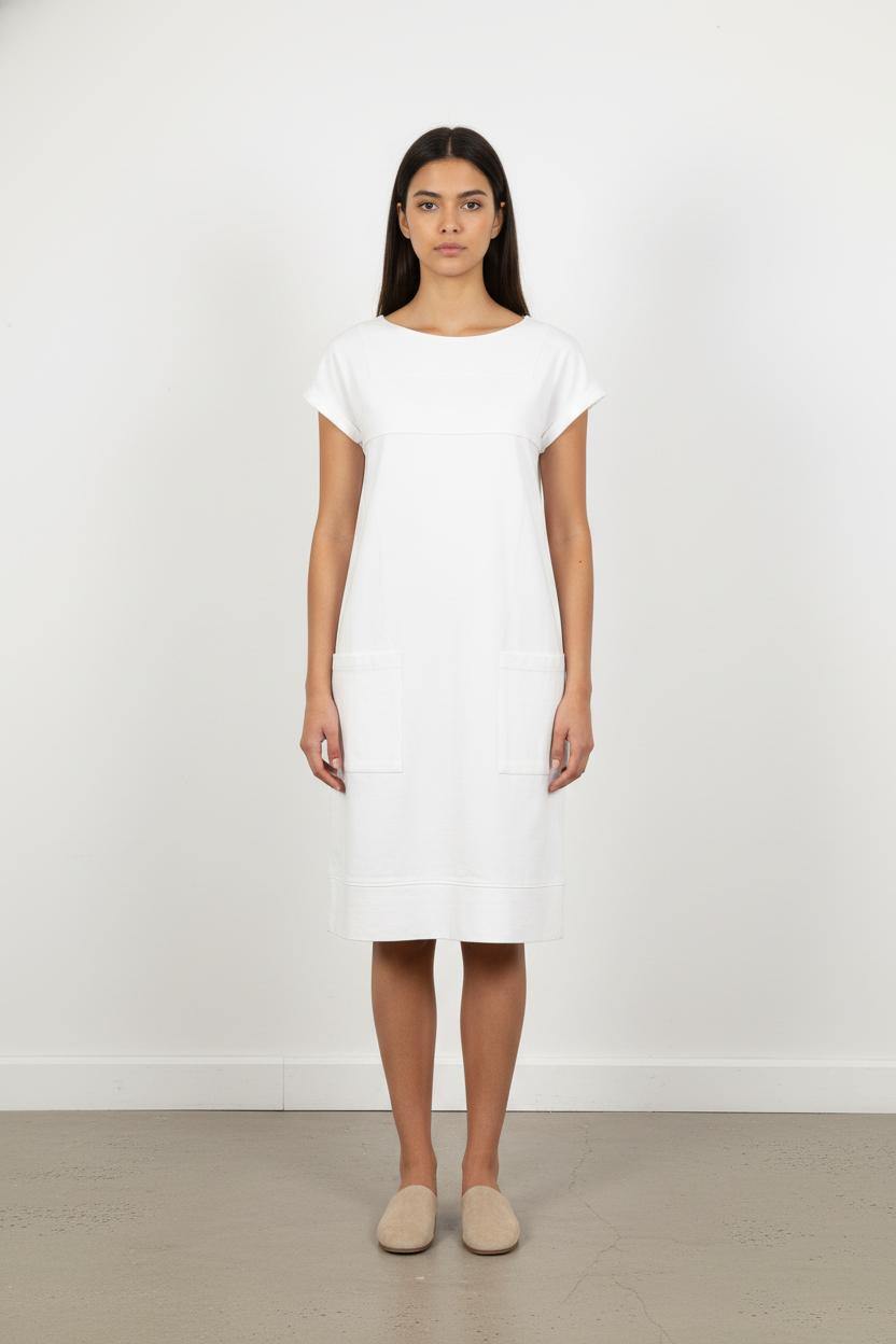 Robe Droite Blanche - Taille S/36