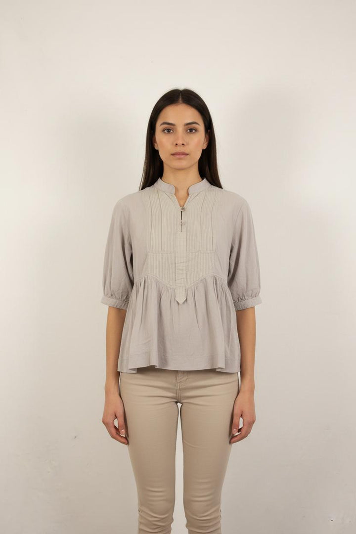 Blouse Grise - Taille S/36