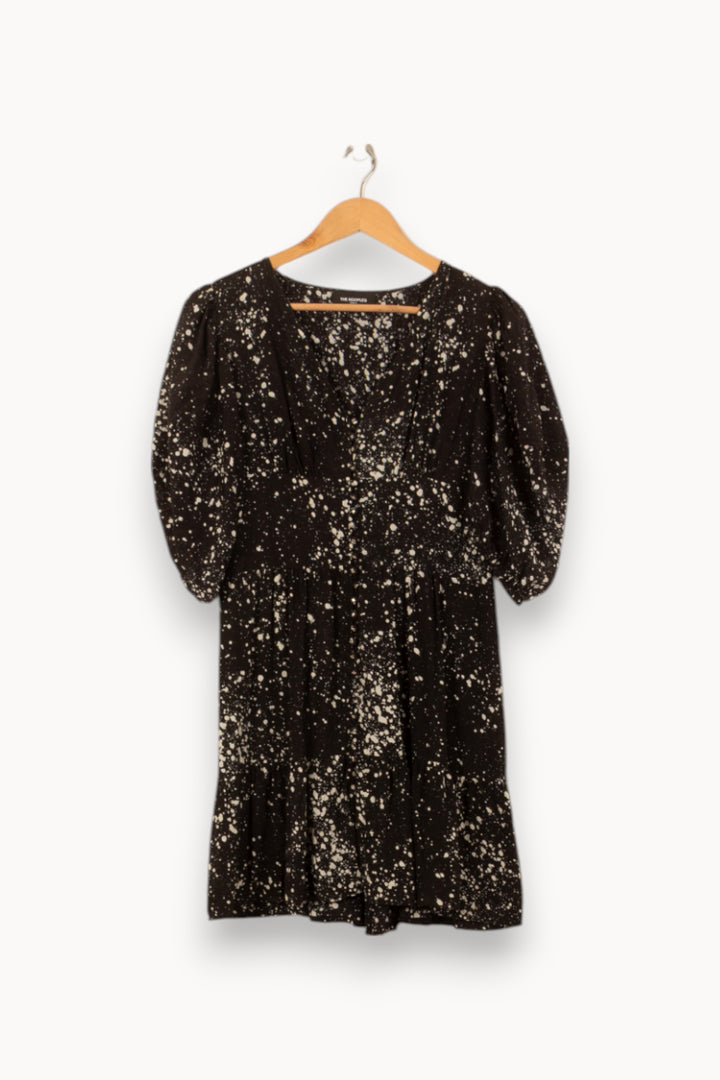 Robe Courte Noire et Blanche - Taille M/38 de la marque The Kooples | PARAD53978 - Vendu par Paradigme - Image 2