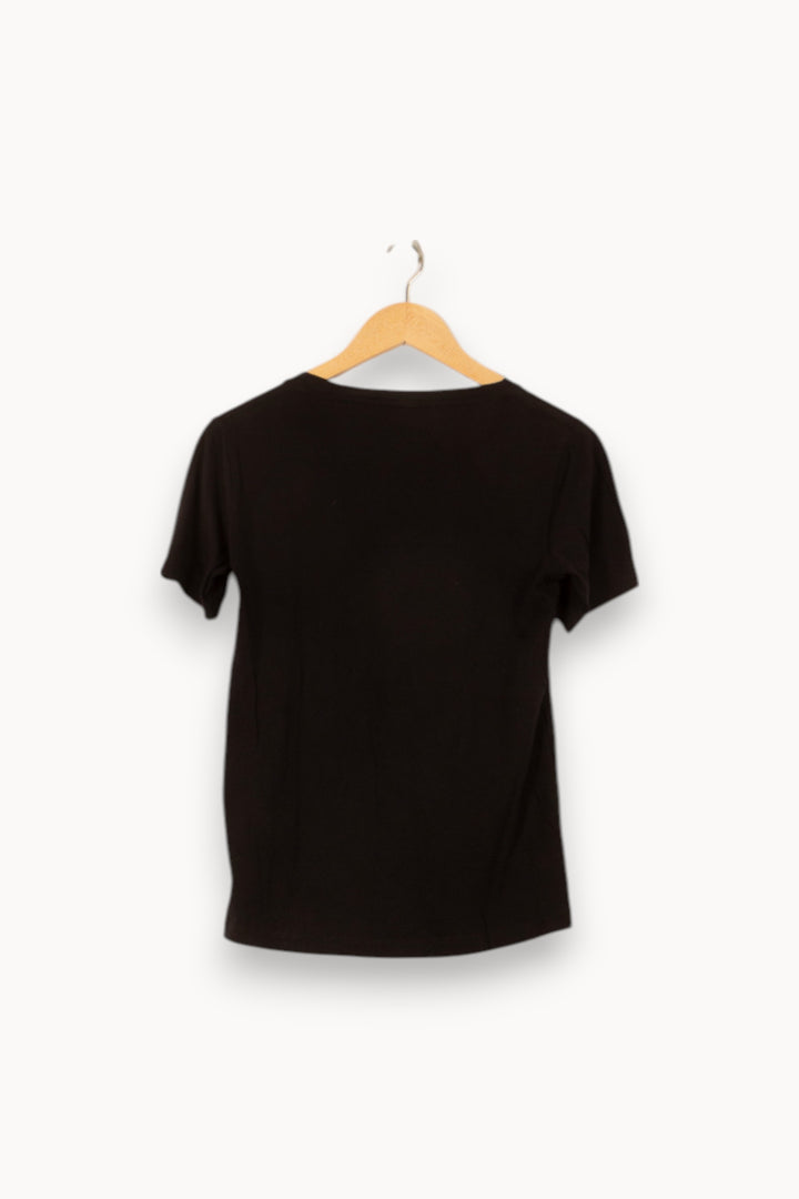 Tee-shirt Noir - Taille S/36 de la marque Maje | PARAD53987 - Vendu par Paradigme - Image 4