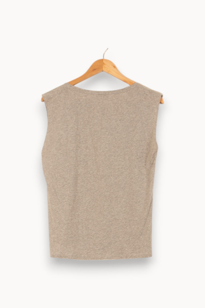 Débardeur Gris - Taille S/36 de la marque Maje | PARAD53988 - Vendu par Paradigme - Image 4