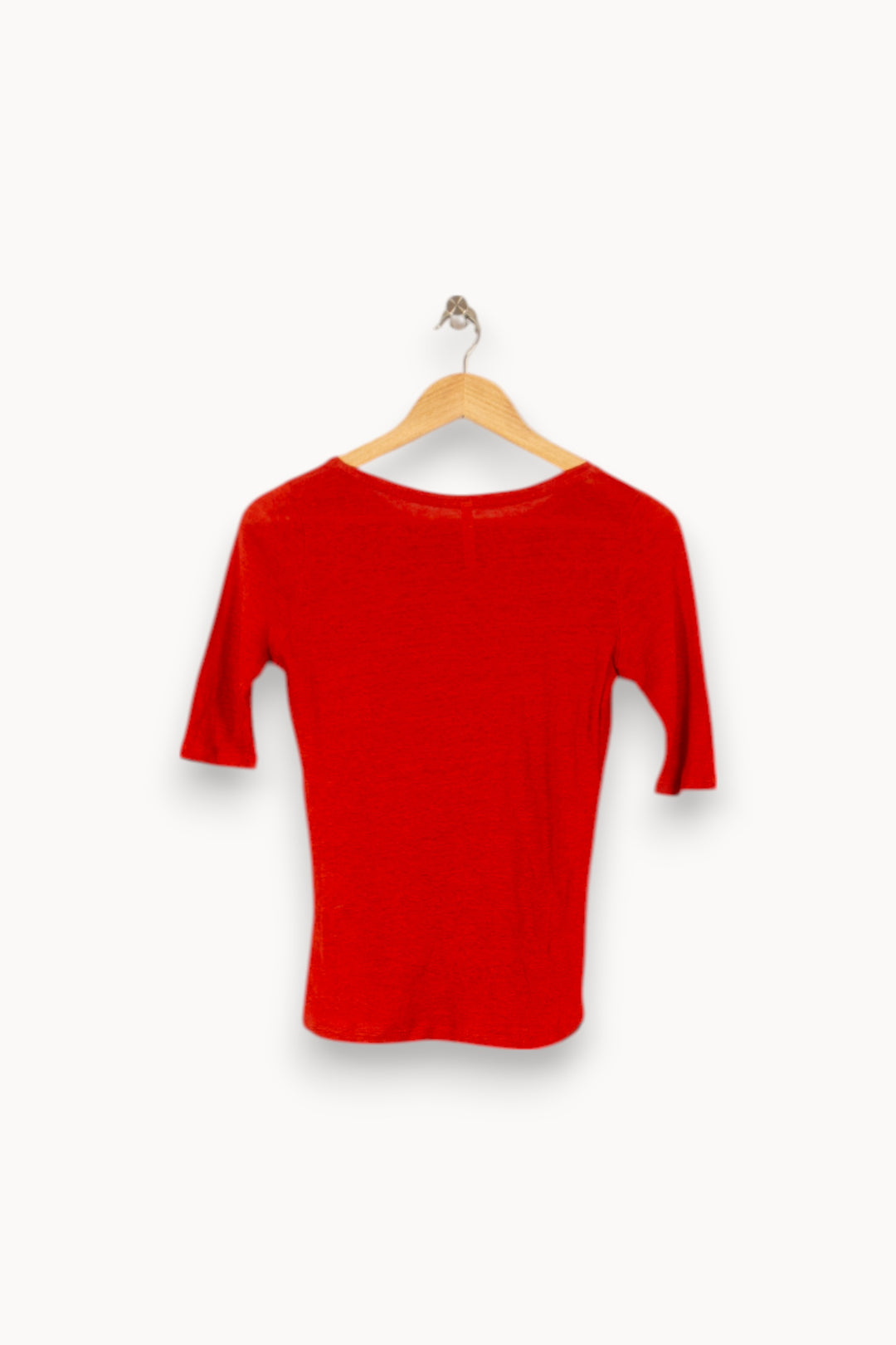 Tee-shirt Rouge - Taille S/36 de la marque Bellerose | PARAD54019 - Vendu par Paradigme - Image 4