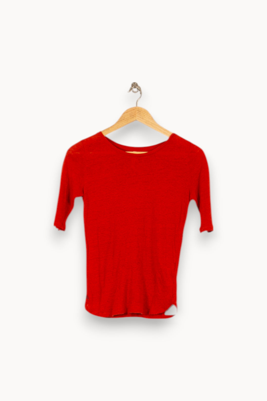 Tee-shirt Rouge - Taille S/36 de la marque Bellerose | PARAD54019 - Vendu par Paradigme - Image 2