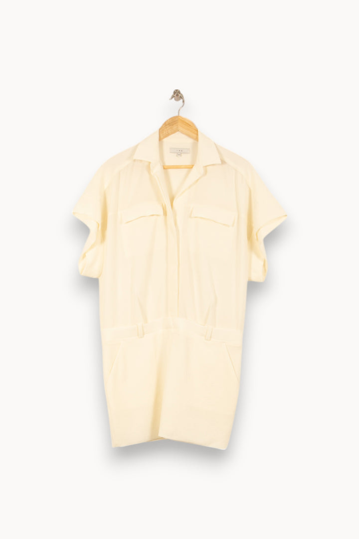 Robe Chemisier Blanche - Taille M/38 de la marque IRO | PARAD54031 - Vendu par Paradigme - Image 2