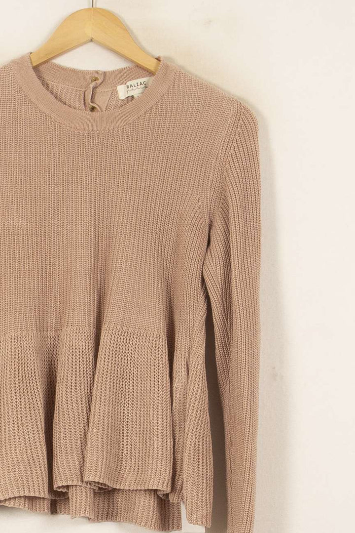 Pull Rose - Taille S/36 de la marque Balzac Paris | PARAD54044 - Vendu par Paradigme - Image 3