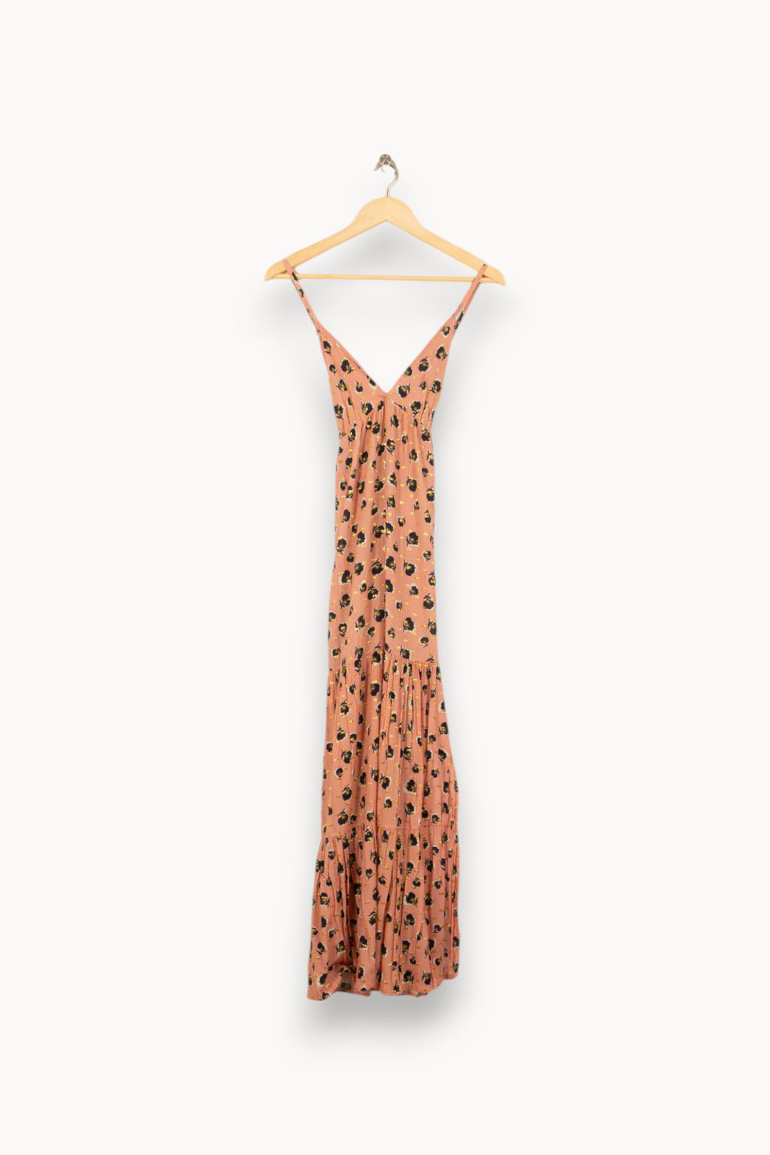 Robe Longue Rose et Noire - Taille XS/34 de la marque Opullence | PARAD54046 - Vendu par Paradigme - Image 2