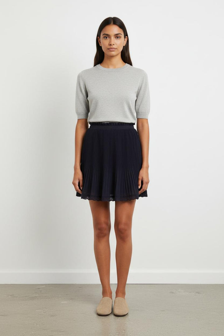 Jupe Plissée Bleue - Taille S/36
