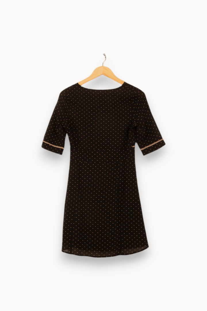 Robe Patineuse Noire à Pois - Taille S/36 de la marque Grace & Mila | PARAD54053 - Vendu par Paradigme - Image 4