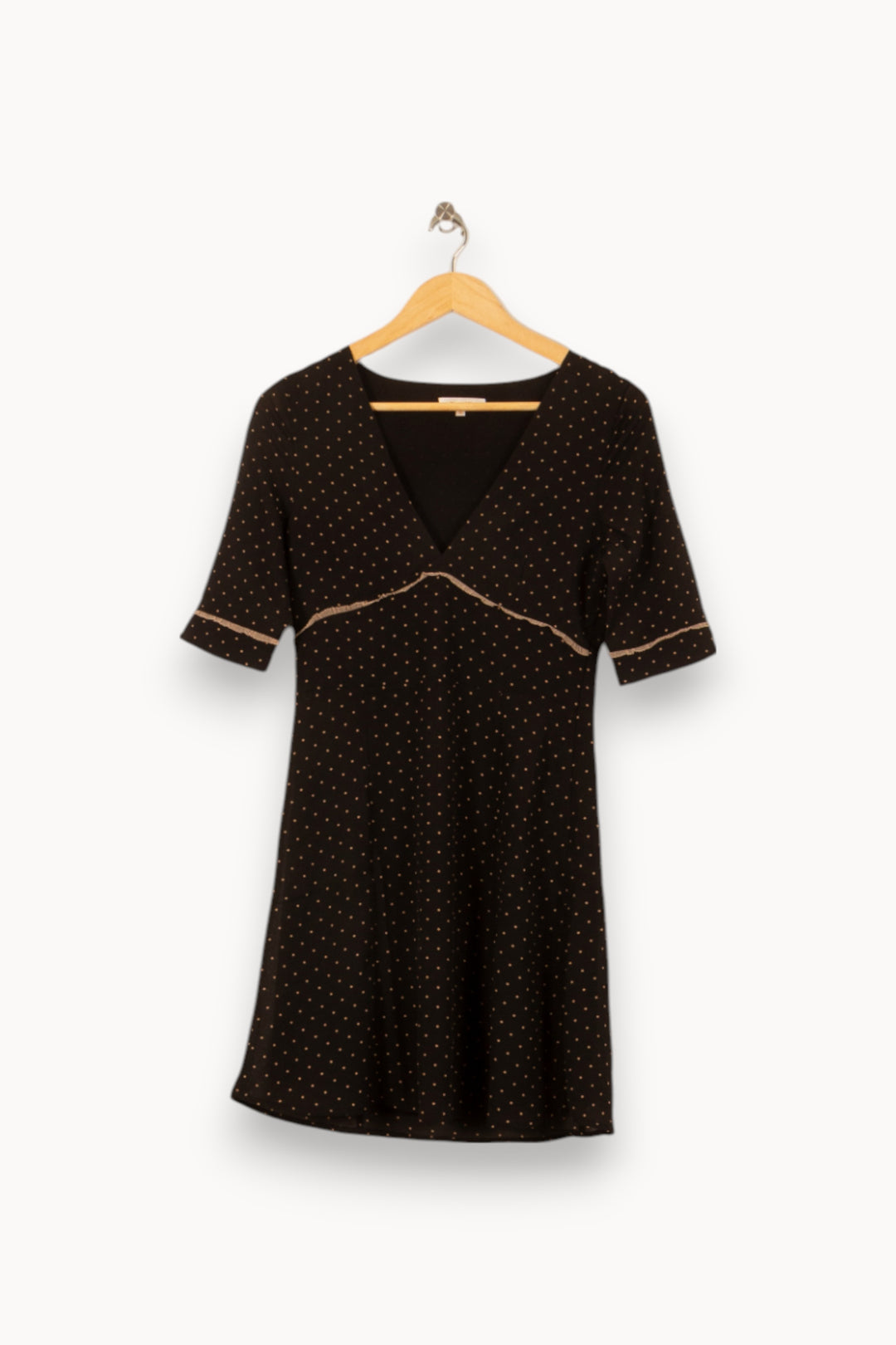 Robe Patineuse Noire à Pois - Taille S/36 de la marque Grace & Mila | PARAD54053 - Vendu par Paradigme - Image 2