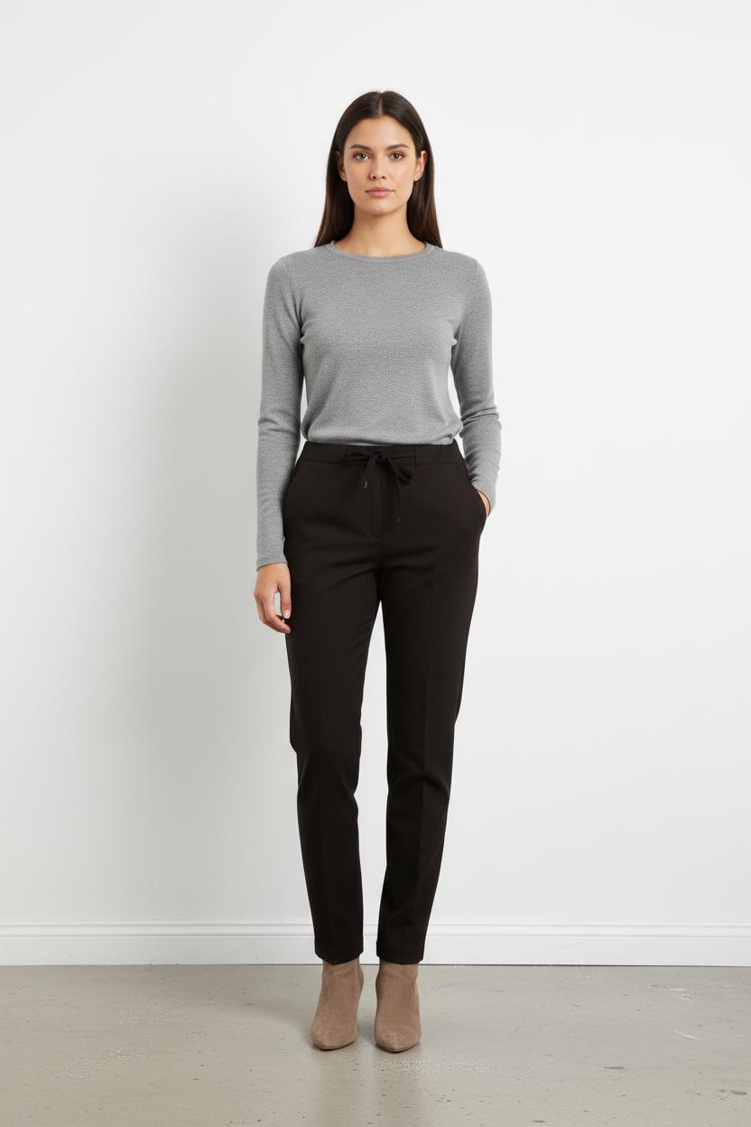 Pantalon Carotte Noir - Taille S/36