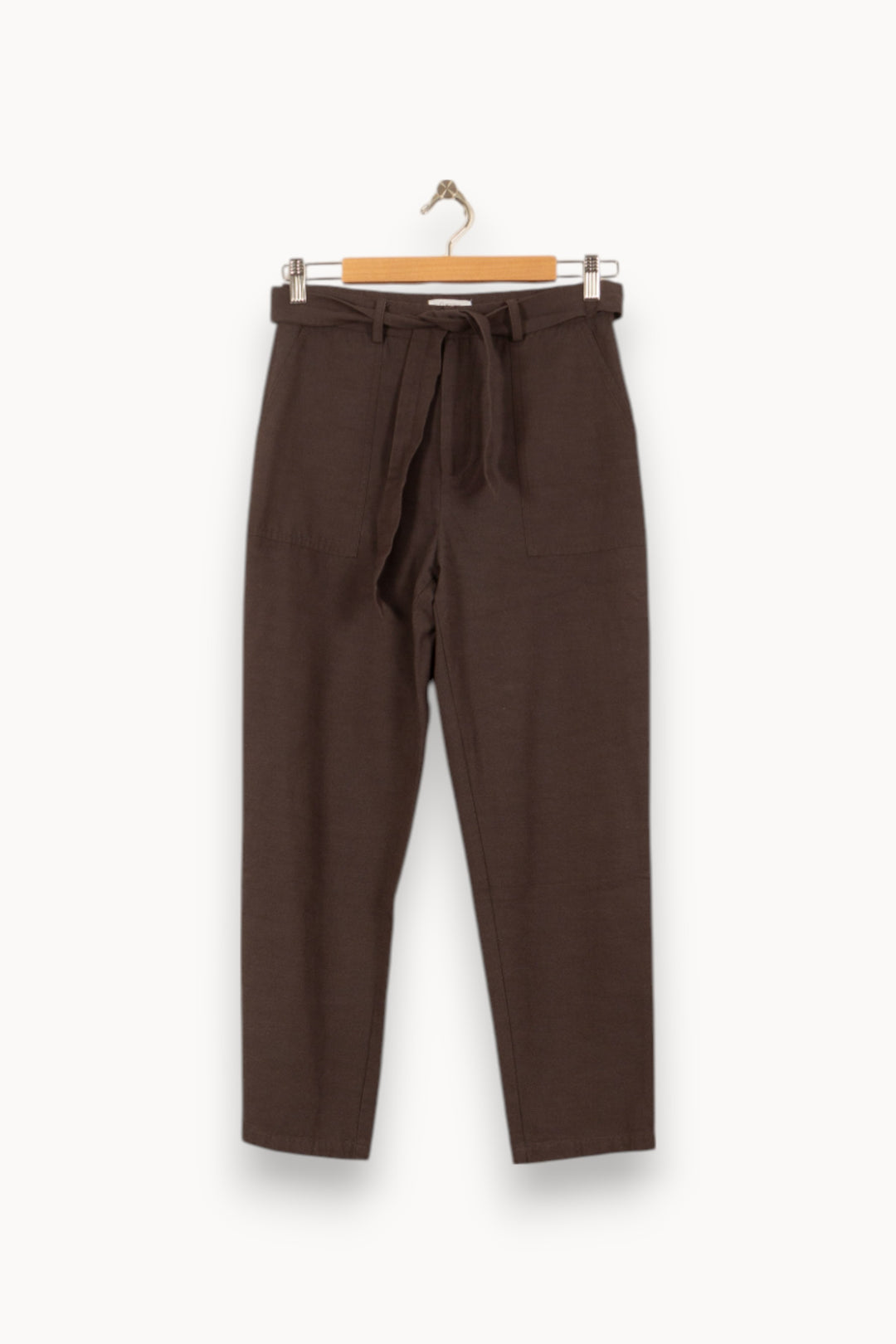 Pantalon Marron - Taille S/36 de la marque Garance Paris | PARAD54055 - Vendu par Paradigme - Image 2