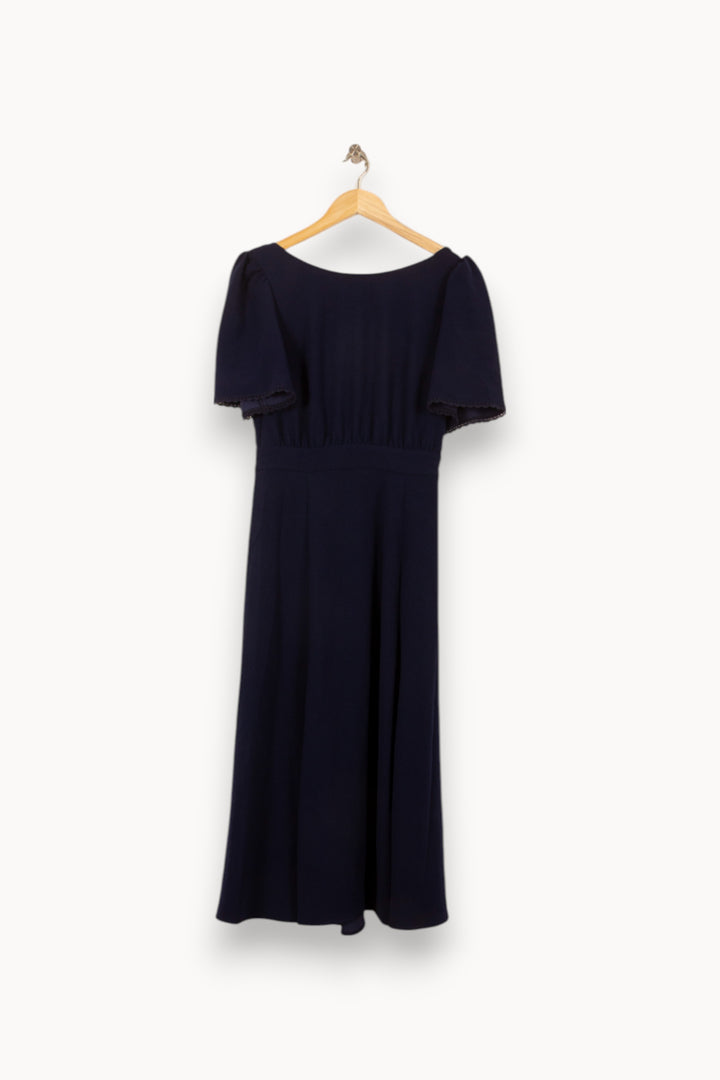 Robe Longue Bleue - Taille S/36 de la marque Sézane | PARAD54056 - Vendu par Paradigme - Image 2