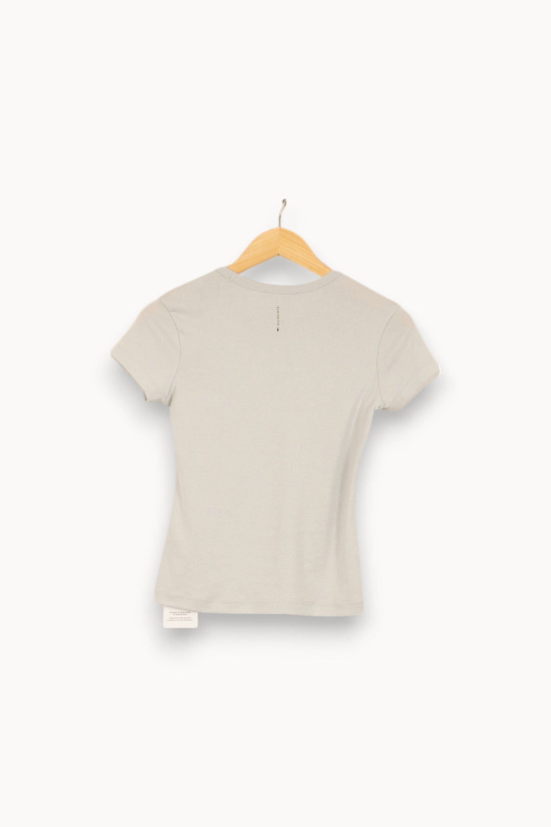 Tee-shirt Gris - Taille XS/34 de la marque All Saints | PARAD54057 - Vendu par Paradigme - Image 4