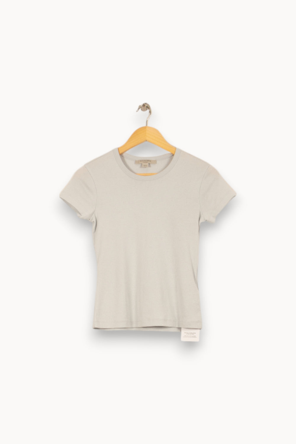 Tee-shirt Gris - Taille XS/34 de la marque All Saints | PARAD54057 - Vendu par Paradigme - Image 2