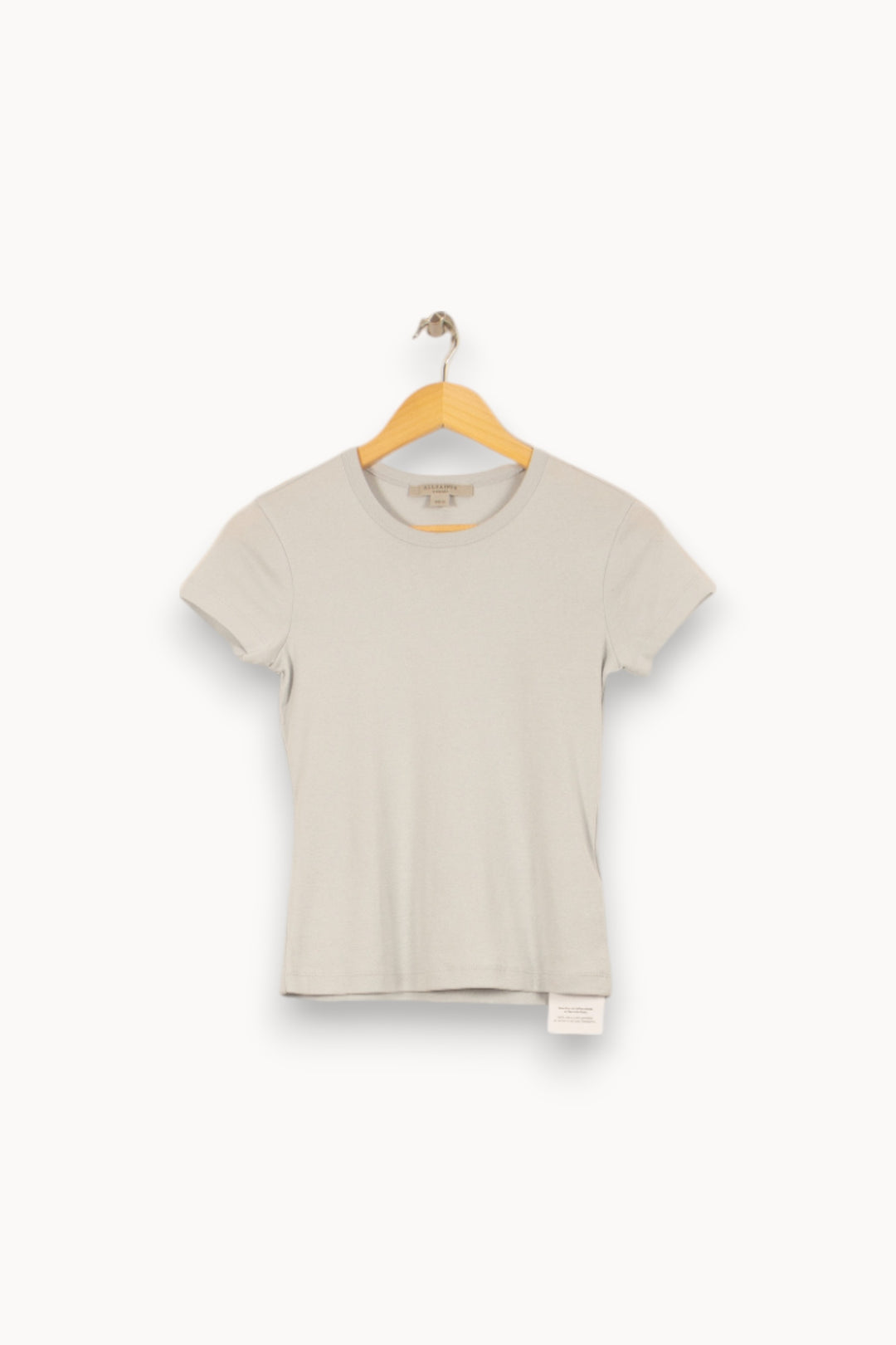 Tee-shirt Gris - Taille XS/34 de la marque All Saints | PARAD54057 - Vendu par Paradigme - Image 2