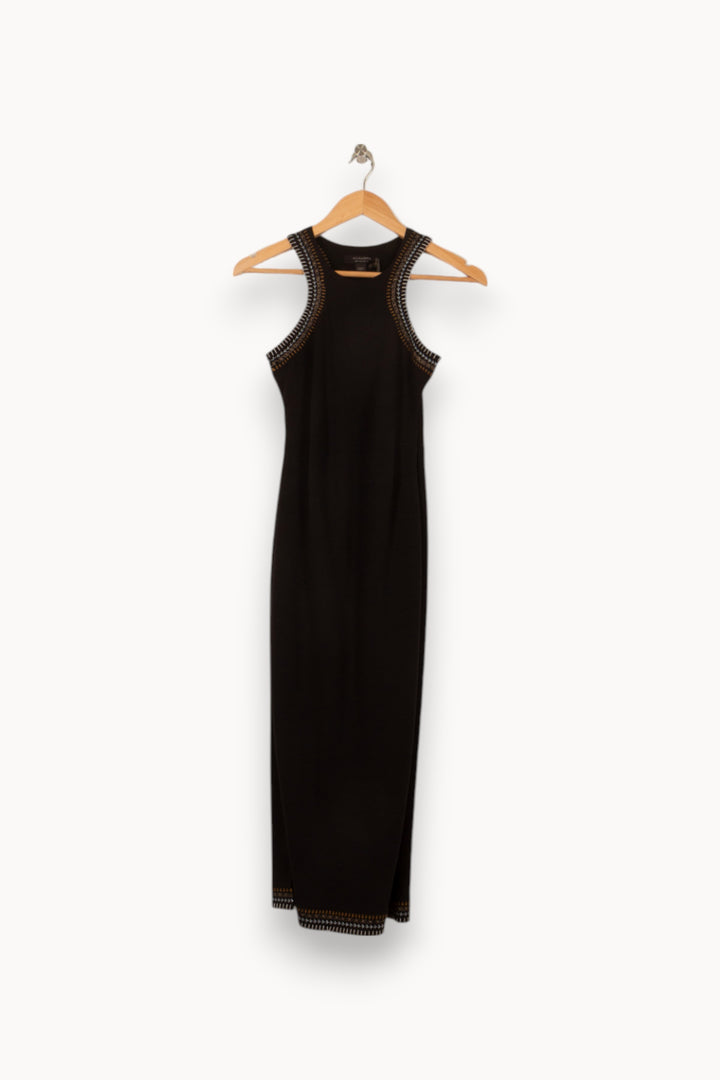 Robe Longue Noire - Taille XS/34 de la marque All Saints | PARAD54064 - Vendu par Paradigme - Image 2