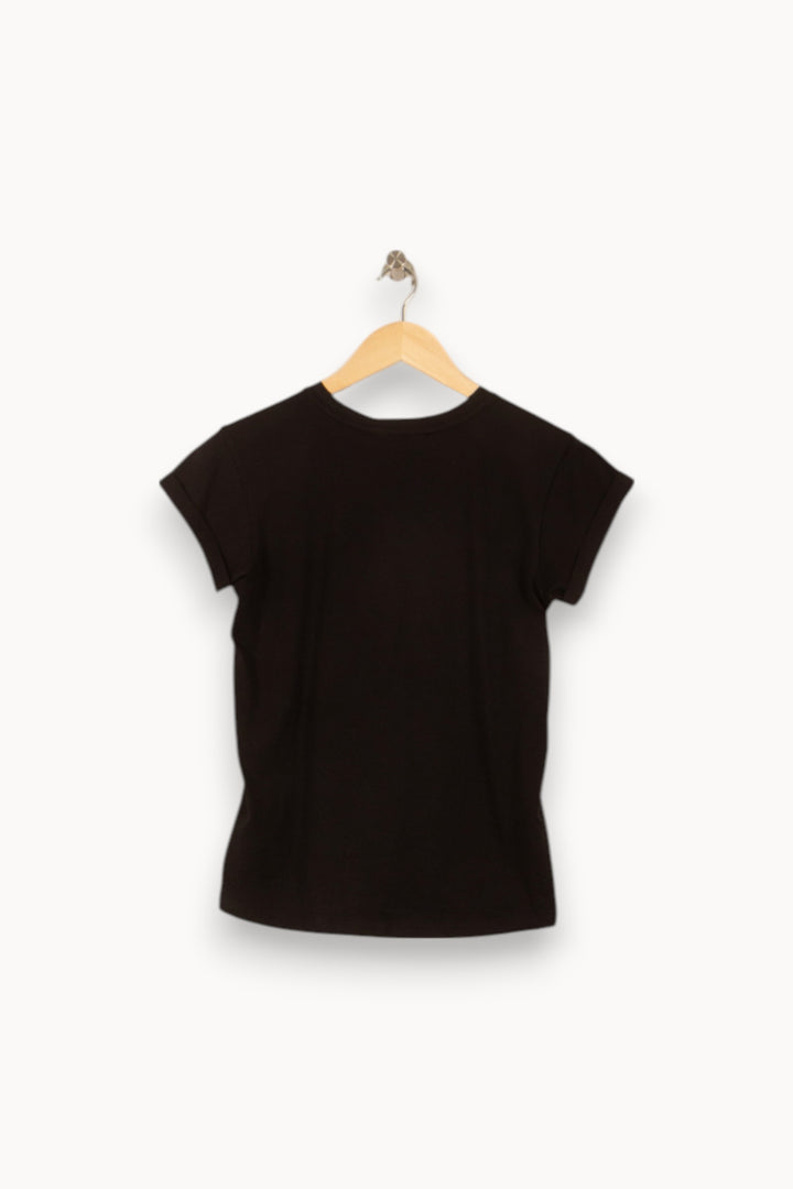 Tee-shirt Noir et Blanc - Taille XS/34 de la marque All Saints | PARAD54065 - Vendu par Paradigme - Image 4