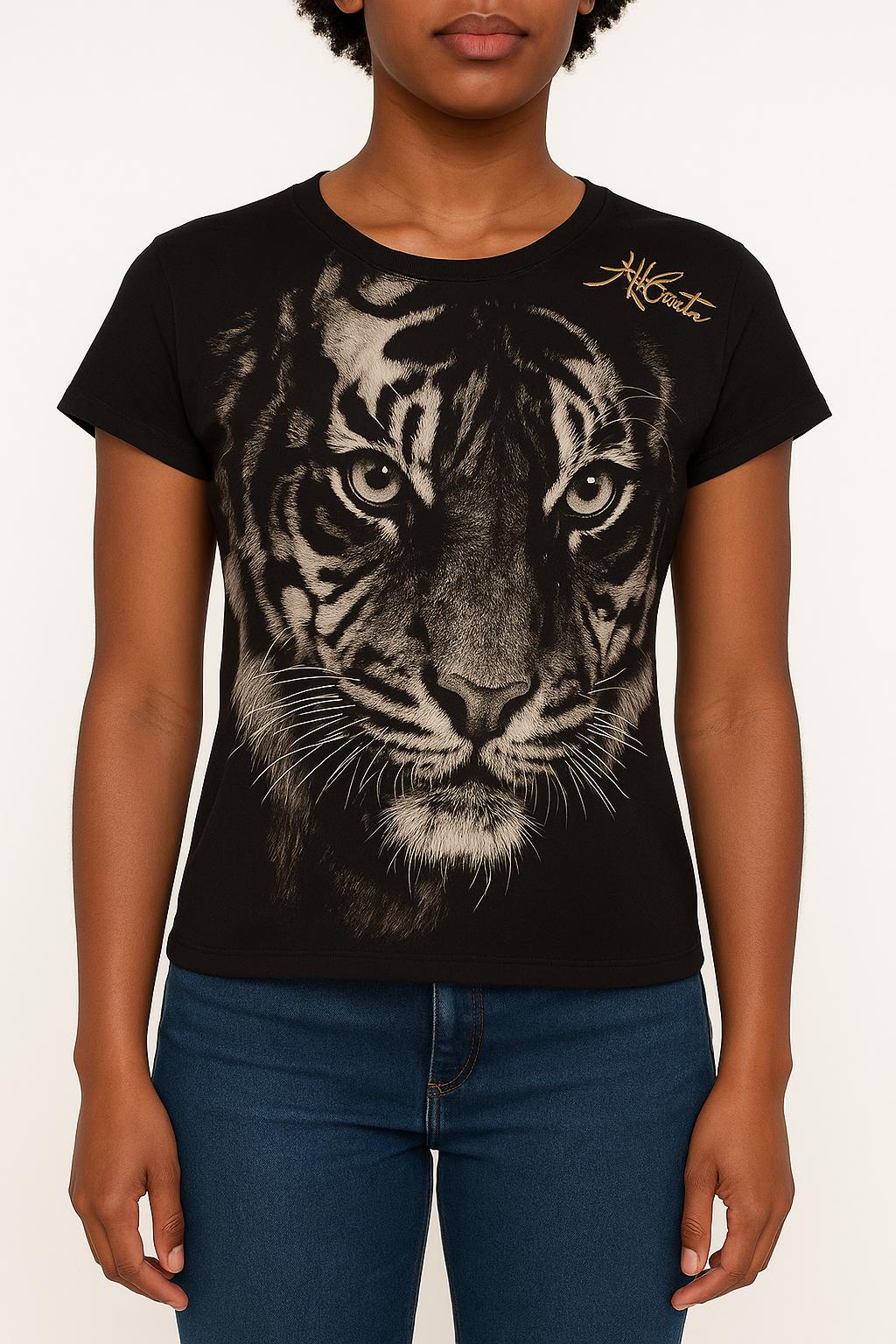 Tee-shirt Noir et Blanc - Taille XS/34 de la marque All Saints | PARAD54065 - Vendu par Paradigme - Image 1