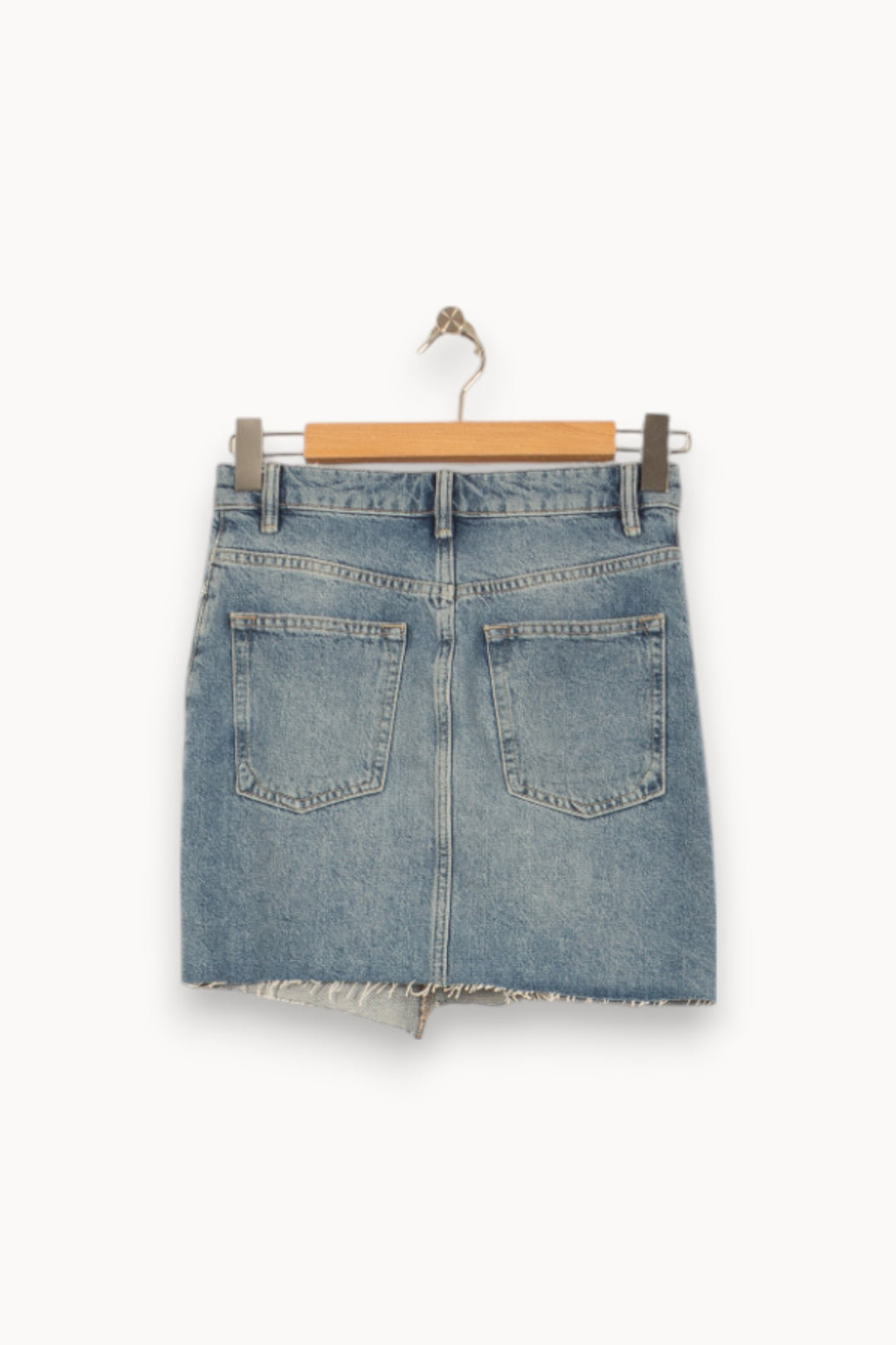 Jupe en Jean Bleue - Taille XS/34 de la marque All Saints | PARAD54066 - Vendu par Paradigme - Image 4