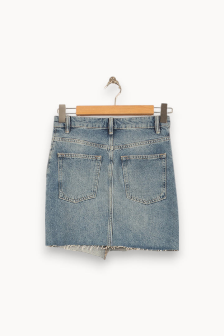 Jupe en Jean Bleue - Taille XS/34 de la marque All Saints | PARAD54066 - Vendu par Paradigme - Image 4