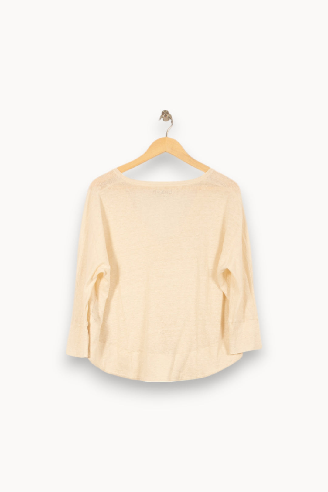 Blouse Beige - Taille S/36 de la marque ba&sh | PARAD54070 - Vendu par Paradigme - Image 4