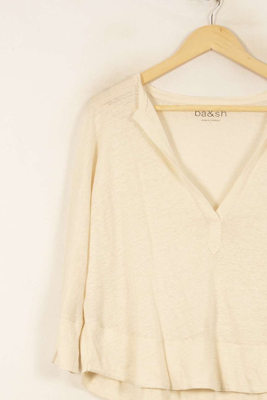 Blouse Beige - Taille S/36 de la marque ba&sh | PARAD54070 - Vendu par Paradigme - Image 3