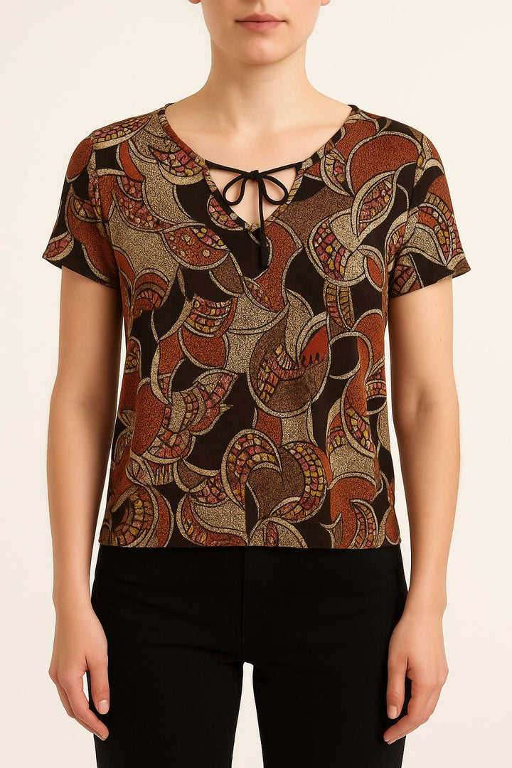 Blouse Multicolore - Taille L/40 de la marque La Fée Maraboutée | PARAD54071 - Vendu par Paradigme - Image 1