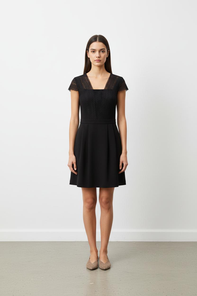 Robe Courte Noire - Taille XS/34