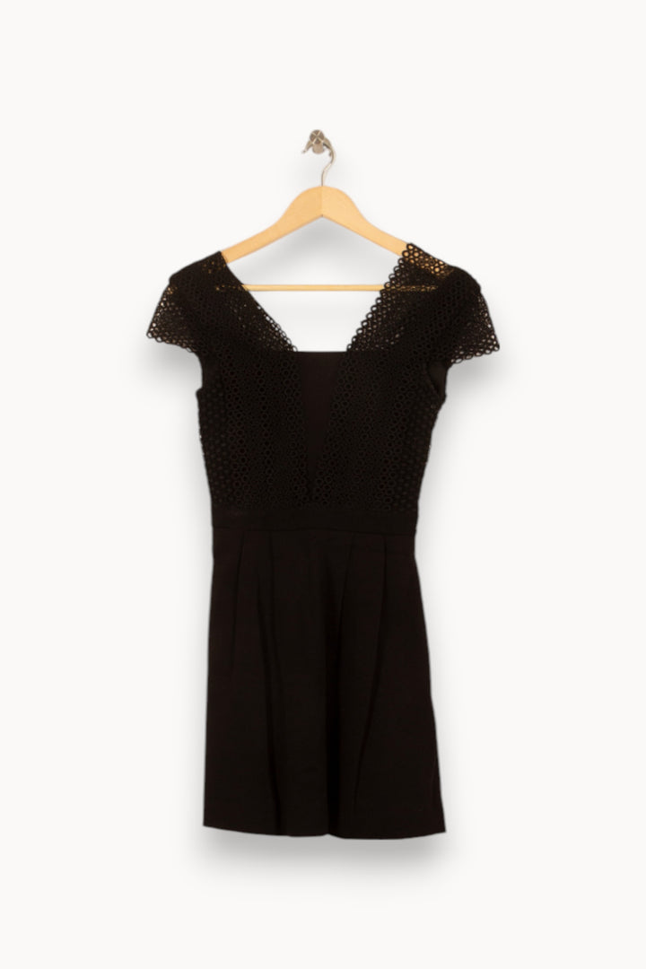 Robe Courte Noire - Taille XS/34 de la marque IKKS | PARAD54077 - Vendu par Paradigme - Image 2