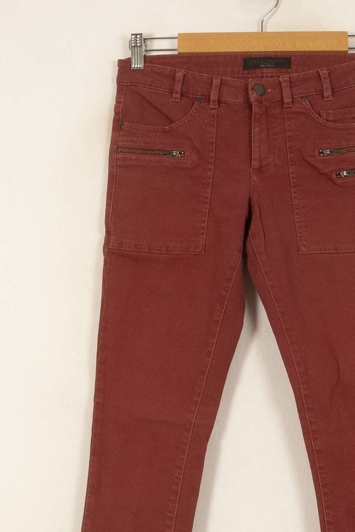 Jean Bordeaux - Taille S/36 de la marque IKKS | PARAD54079 - Vendu par Paradigme - Image 3