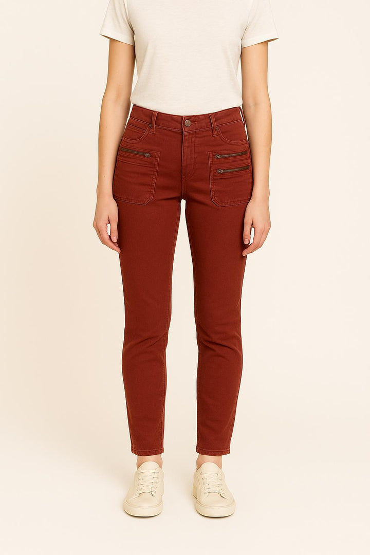 Jean Bordeaux - Taille S/36 de la marque IKKS | PARAD54079 - Vendu par Paradigme - Image 1