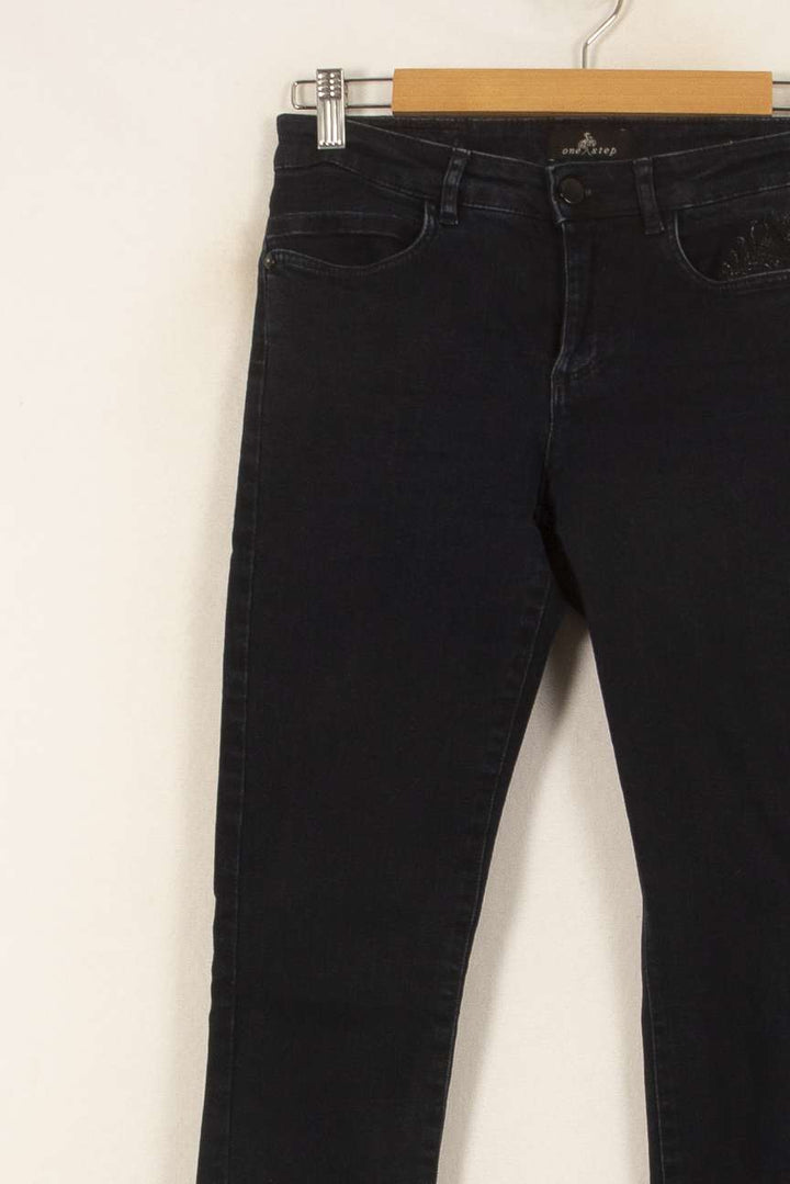 Jean Noir - Taille S/36 de la marque IKKS | PARAD54081 - Vendu par Paradigme - Image 3