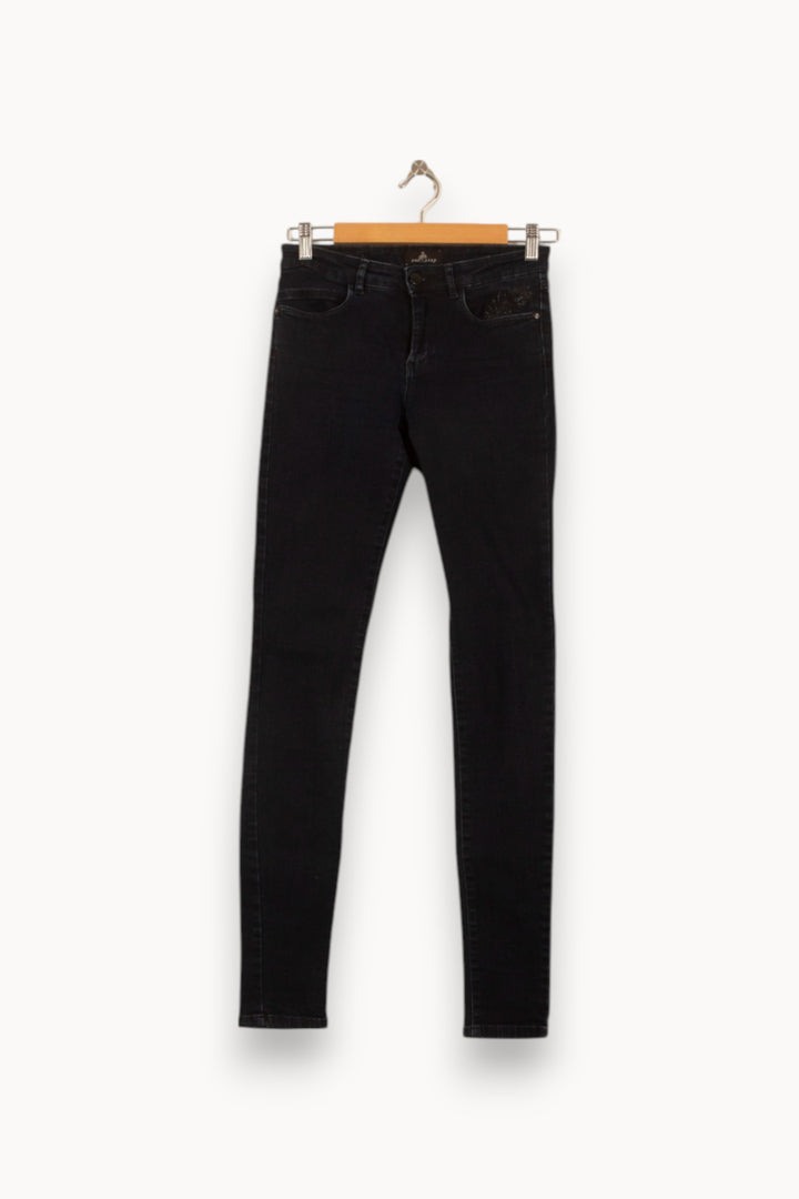 Jean Noir - Taille S/36 de la marque IKKS | PARAD54081 - Vendu par Paradigme - Image 2