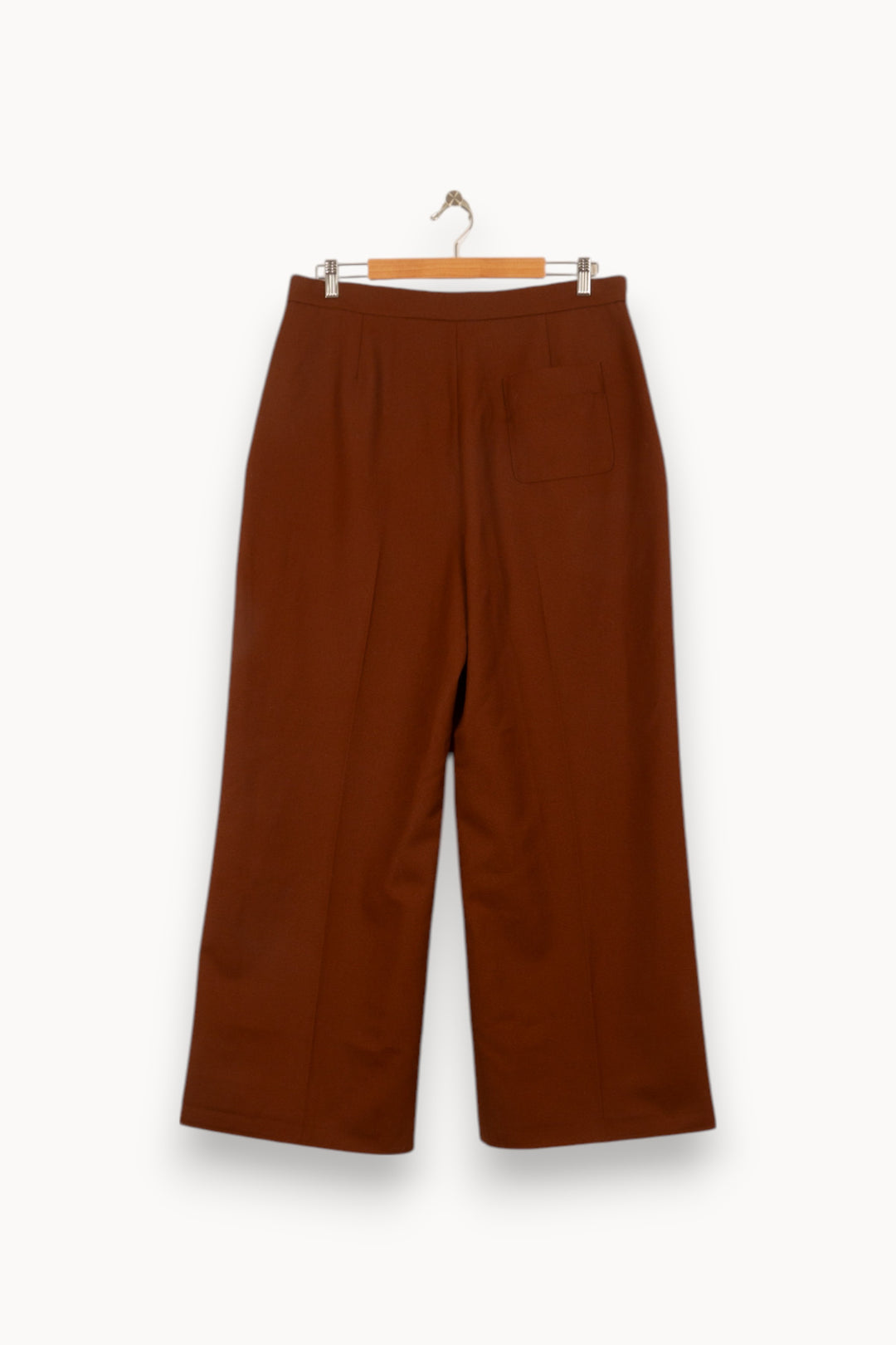 Pantalon Large Marron - Taille XXXL/46 de la marque Sézane | PARAD54086 - Vendu par Paradigme - Image 4