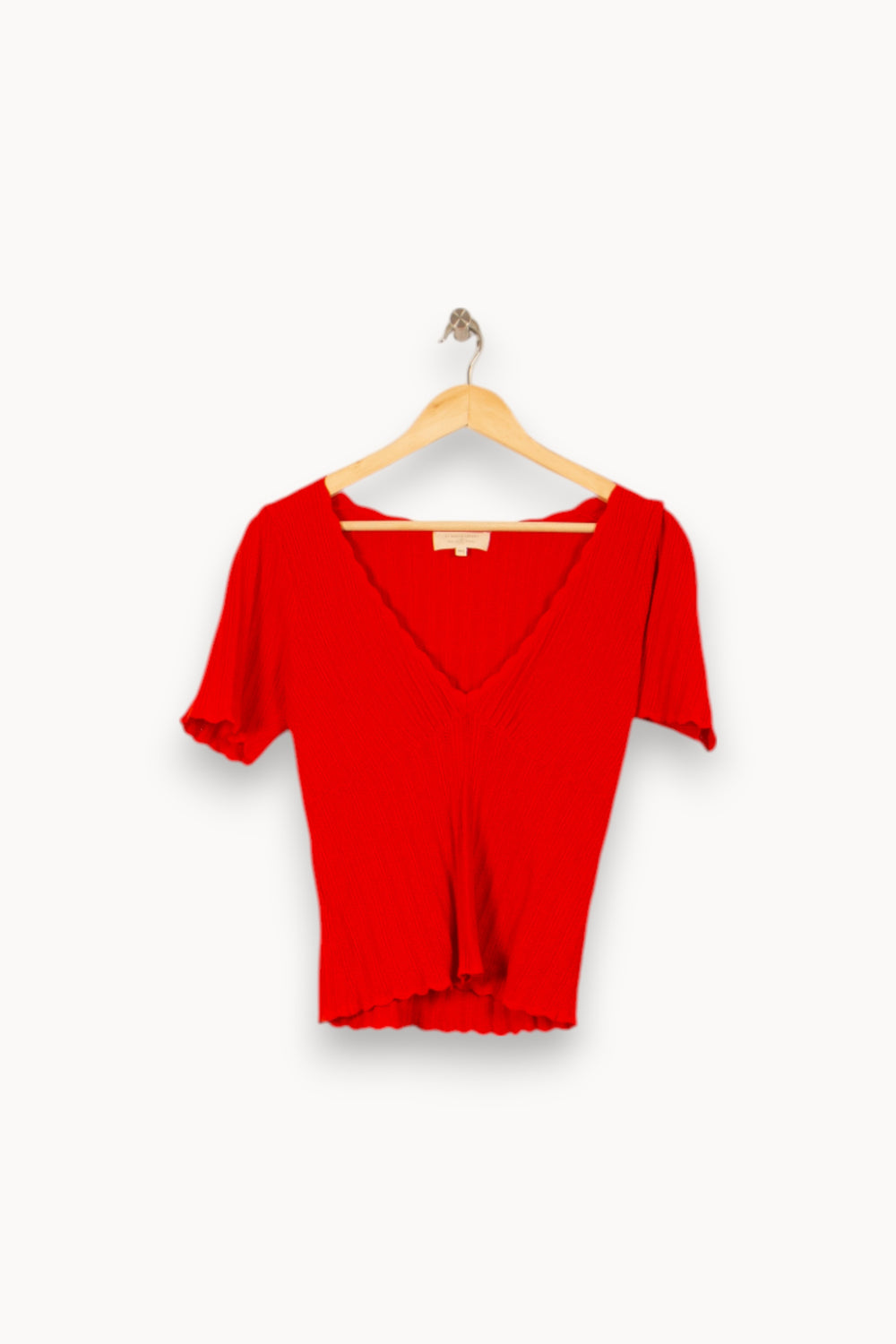 Top Rouge - Taille XXL/44 de la marque Sézane | PARAD54088 - Vendu par Paradigme - Image 2