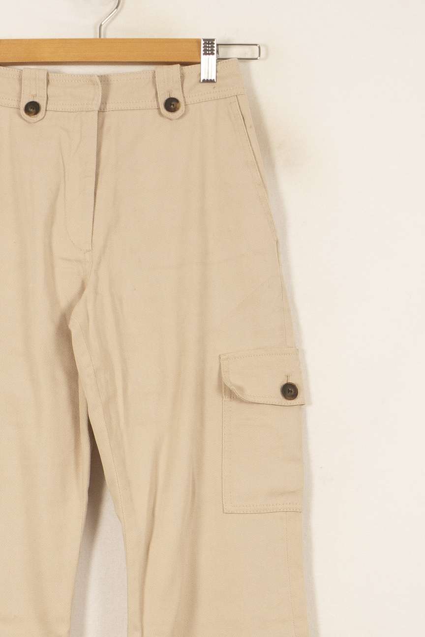 Pantalon Cargo Beige - Taille XS/34 de la marque Claudie Pierlot | PARAD54091 - Vendu par Paradigme - Image 3